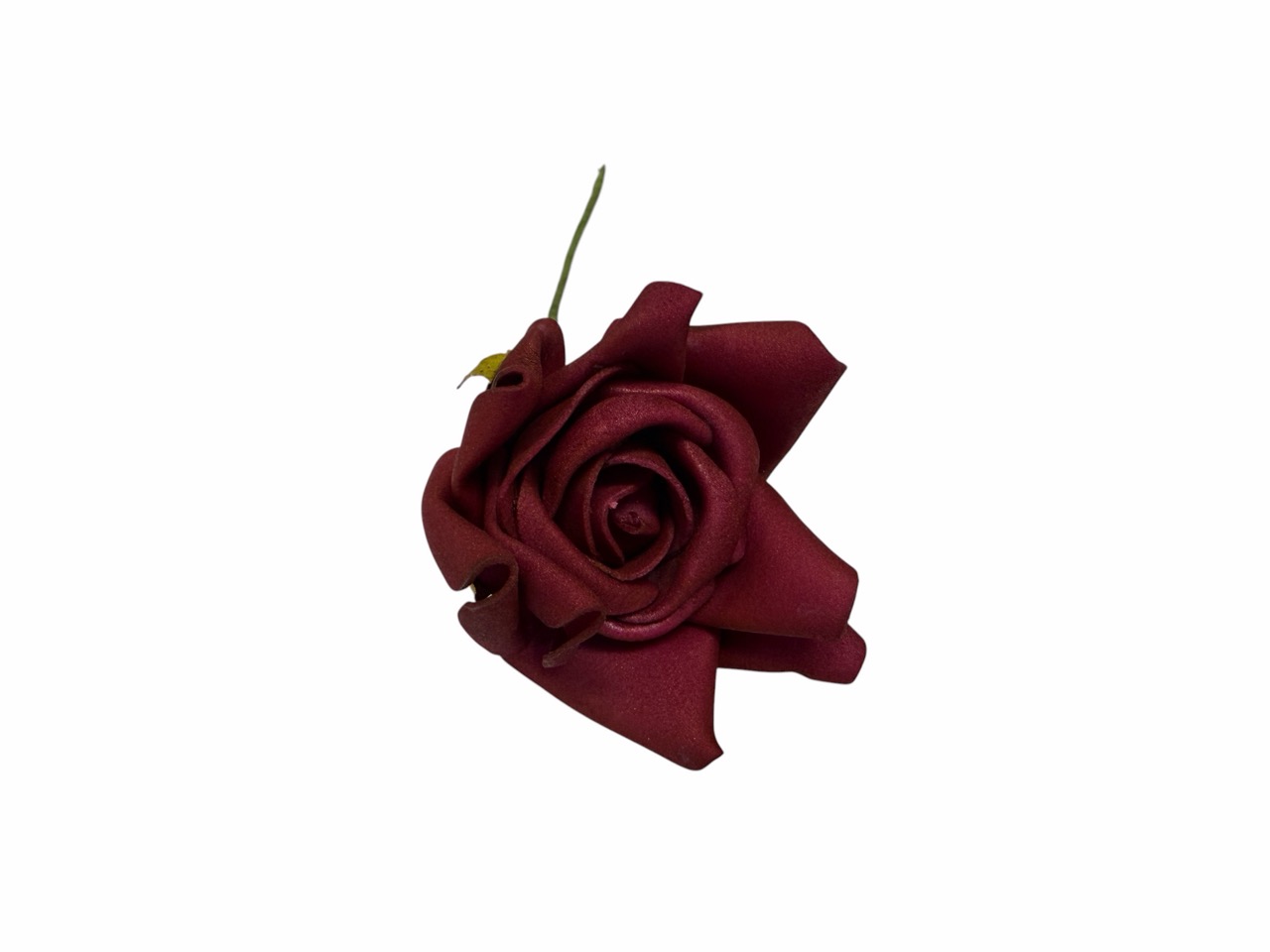 Schaumrose weinrot, Beutel mit 30 Stück; Blüte 5cm, Stil 26cm