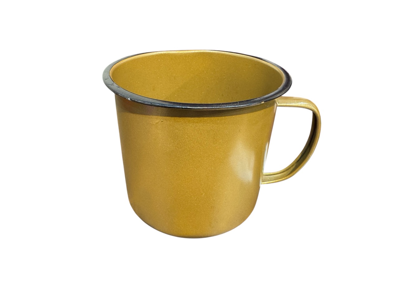 Henkelpot gold; 13x13 cm, H12 cm