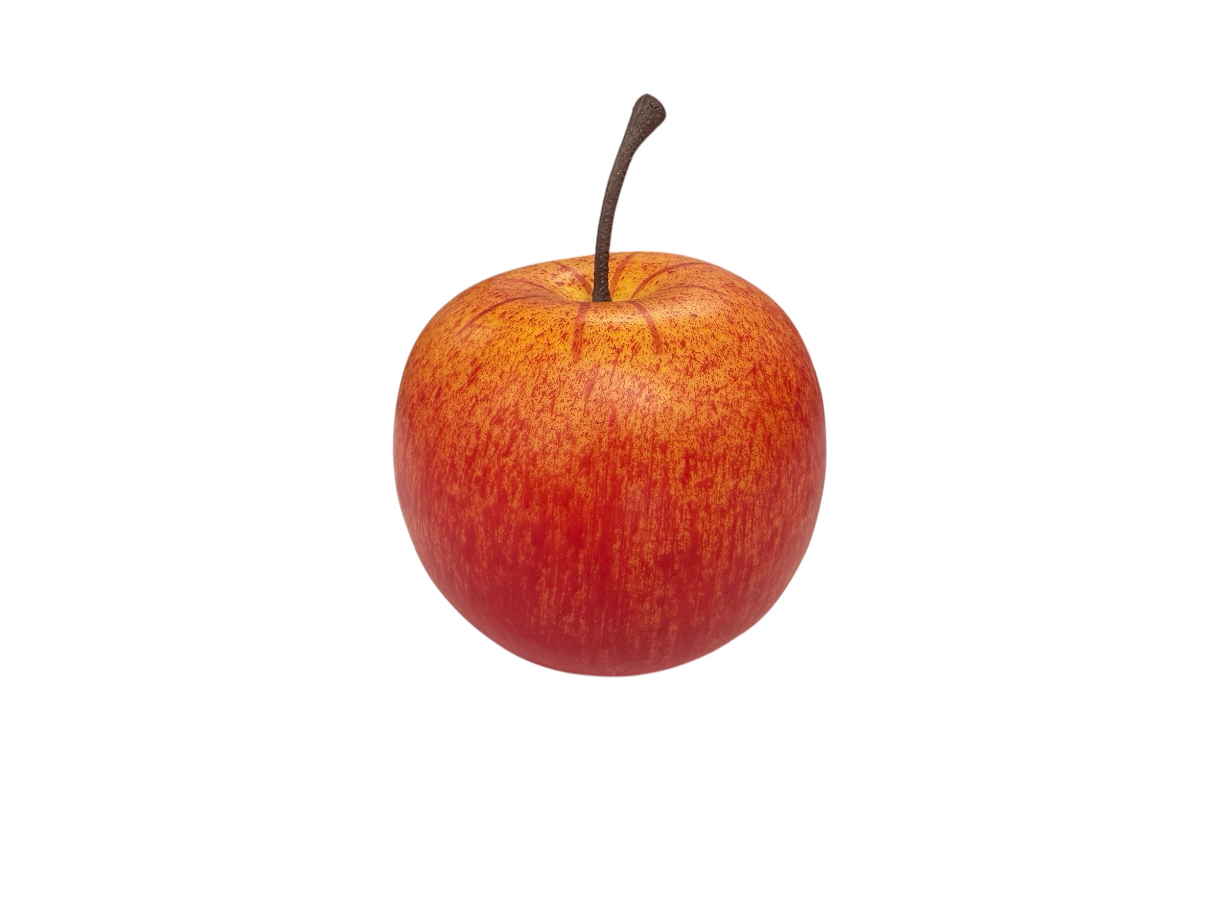 Apfel Gala rot-gelb, Box mit 6 Stück; 7,5 cm