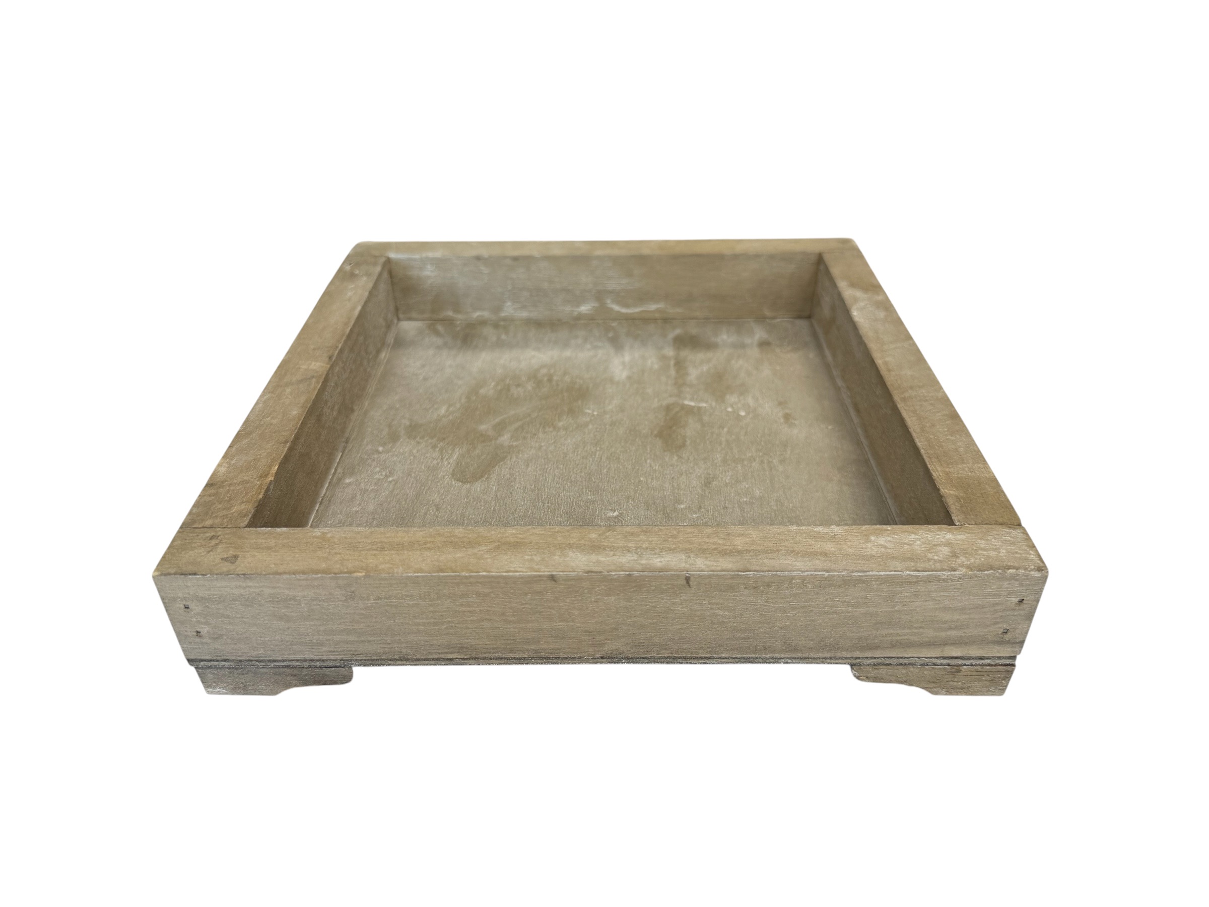 Tablet quadratisch, grau; 22x22 cm, H4,5 cm
