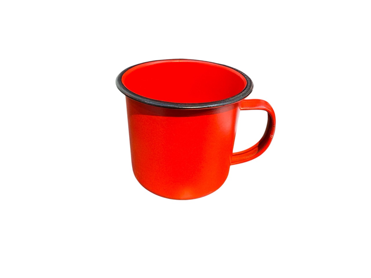 Henkelpot rot; 8x8 cm, H7 cm