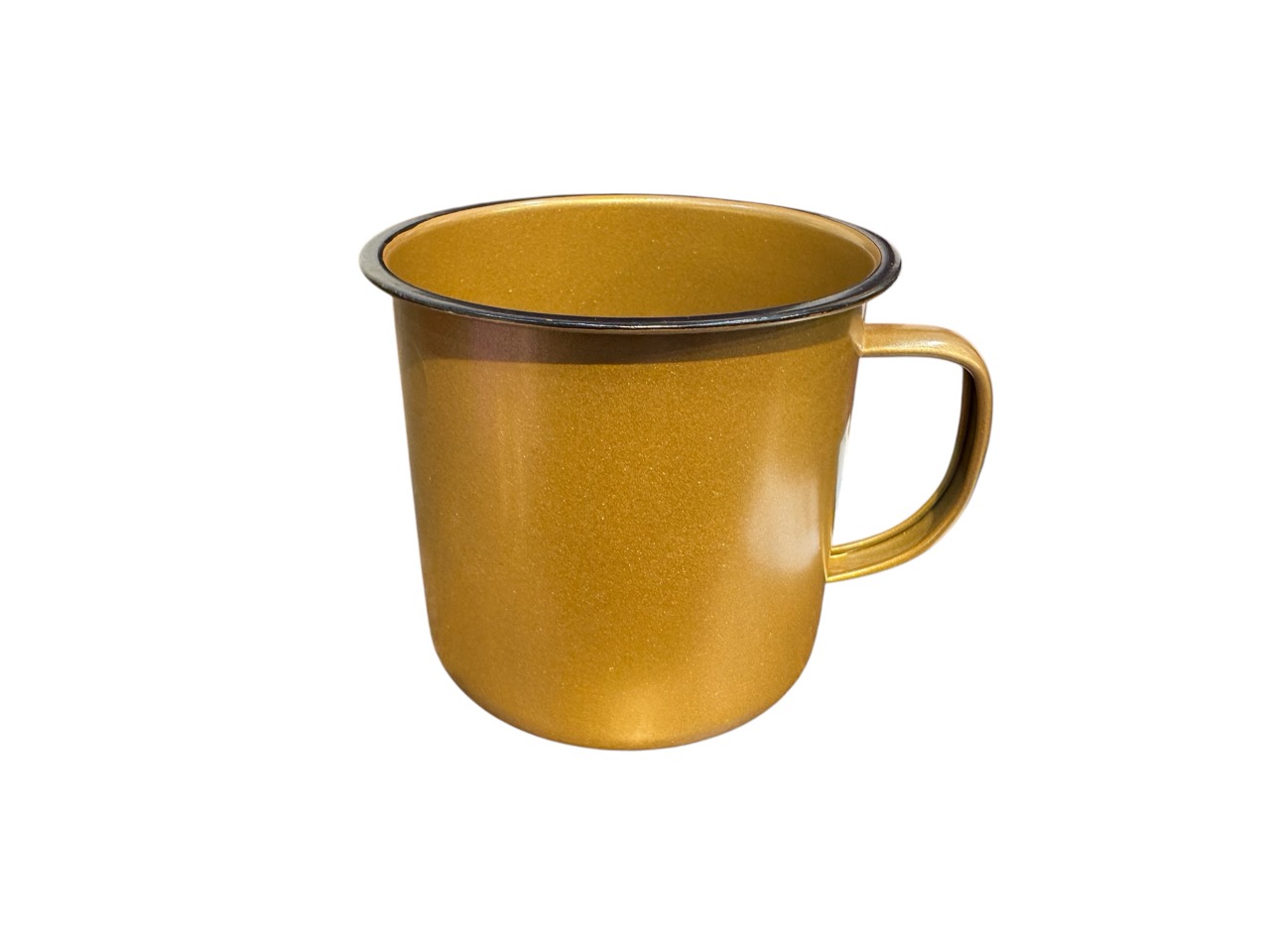 Henkelpot gold; 11x11 cm, H10 cm