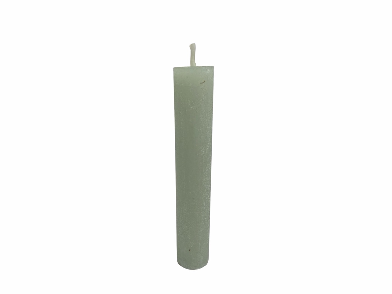 Rustikale Stabkerzen, salbei, Bund mit 7 Stück; Ø2,2 cm, H12 cm