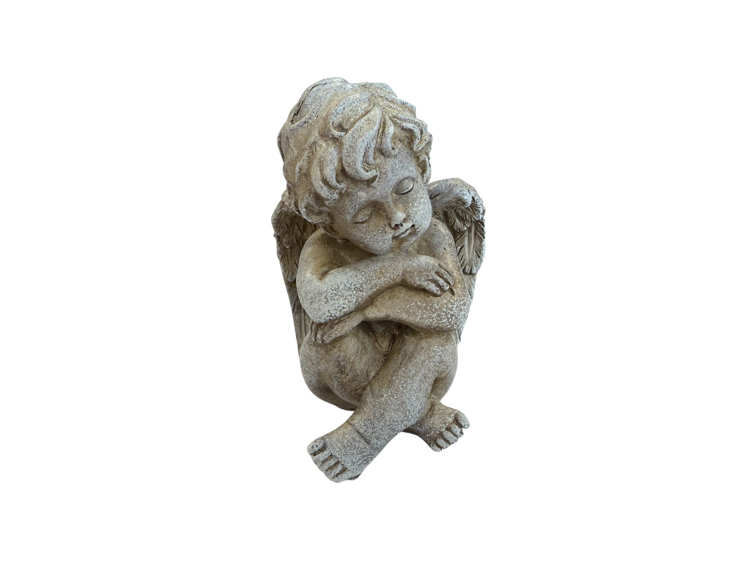 Engel Samuel steinweiß, Box mit 4 Stück; 9x7,5x7 cm