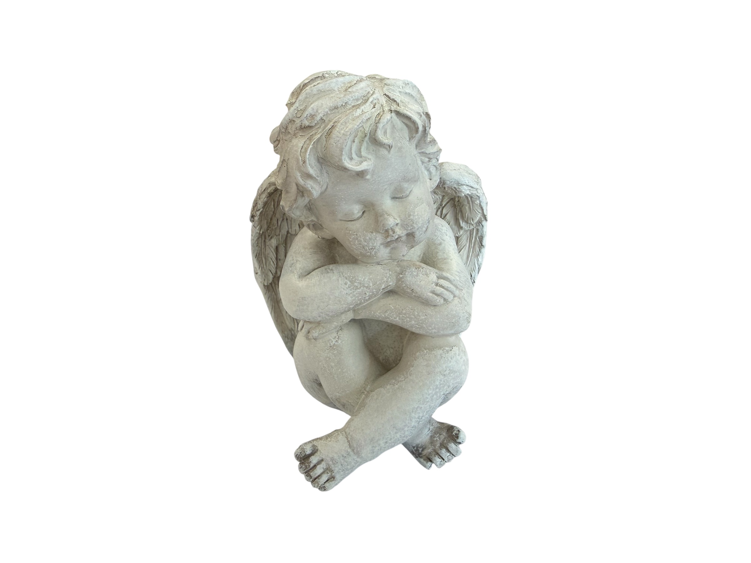 Engel Samuel steinweiß, Box mit 2 Stück; 14x11x11 cm