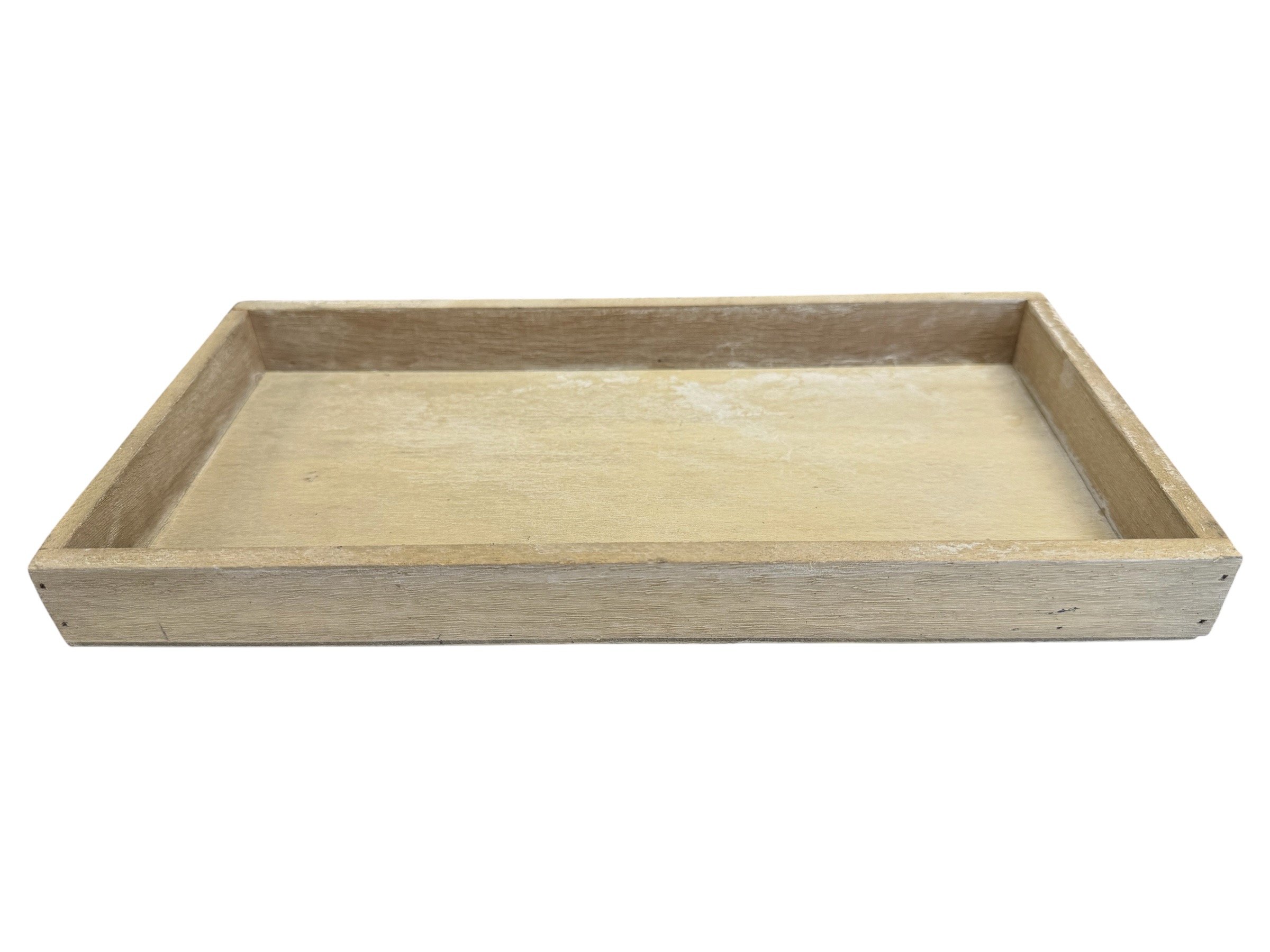 Tablett quadratisch braun, 30x15x3 cm
